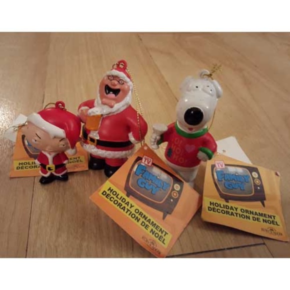 Kurt Adler Holiday 3 Family Guy Christmas Ornament Peter Brian